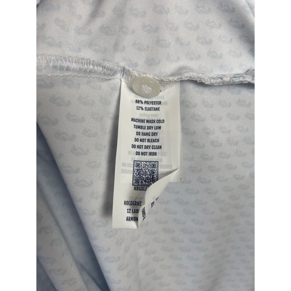 NEW Holderness & Bourne The Curzon Shirt Mens XXL Seahorse AOP Harbor Golf - Picture 5 of 7